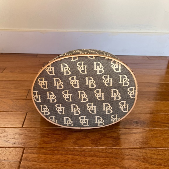 Dooney and Bourke Classic Hobo Monogram Bucket Bag - Picture 7 of 12